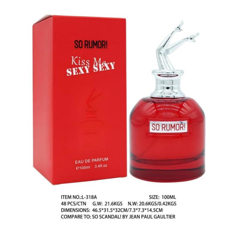 Perfume Floral Fragrance - Luksusowe perfumy damskie 100ml, długotrwały zapach