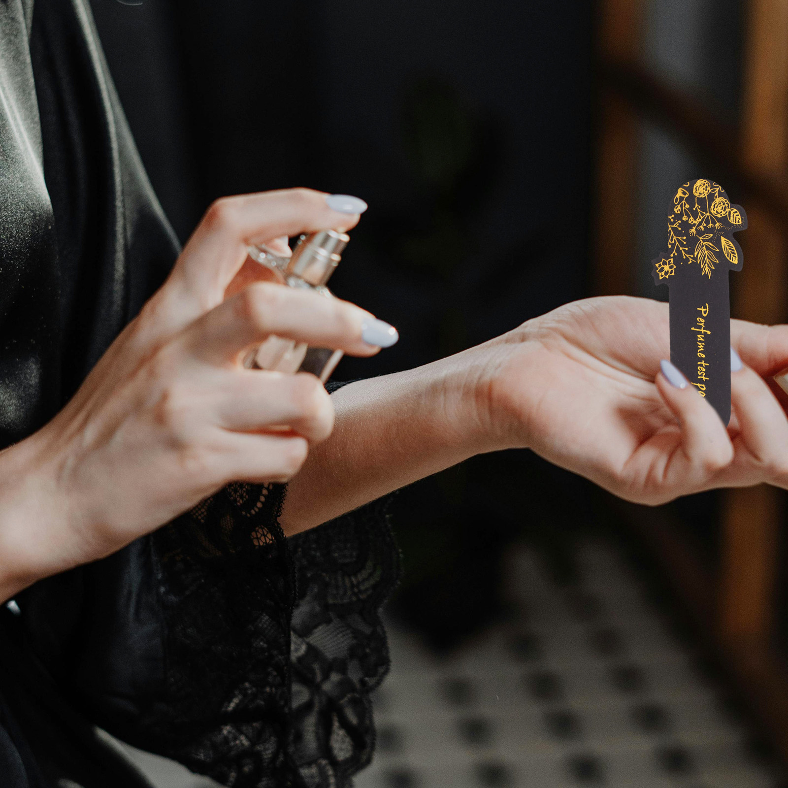 100 sztuk czarnych papierowych – Perfume Fragrance Tester recenzja i cena