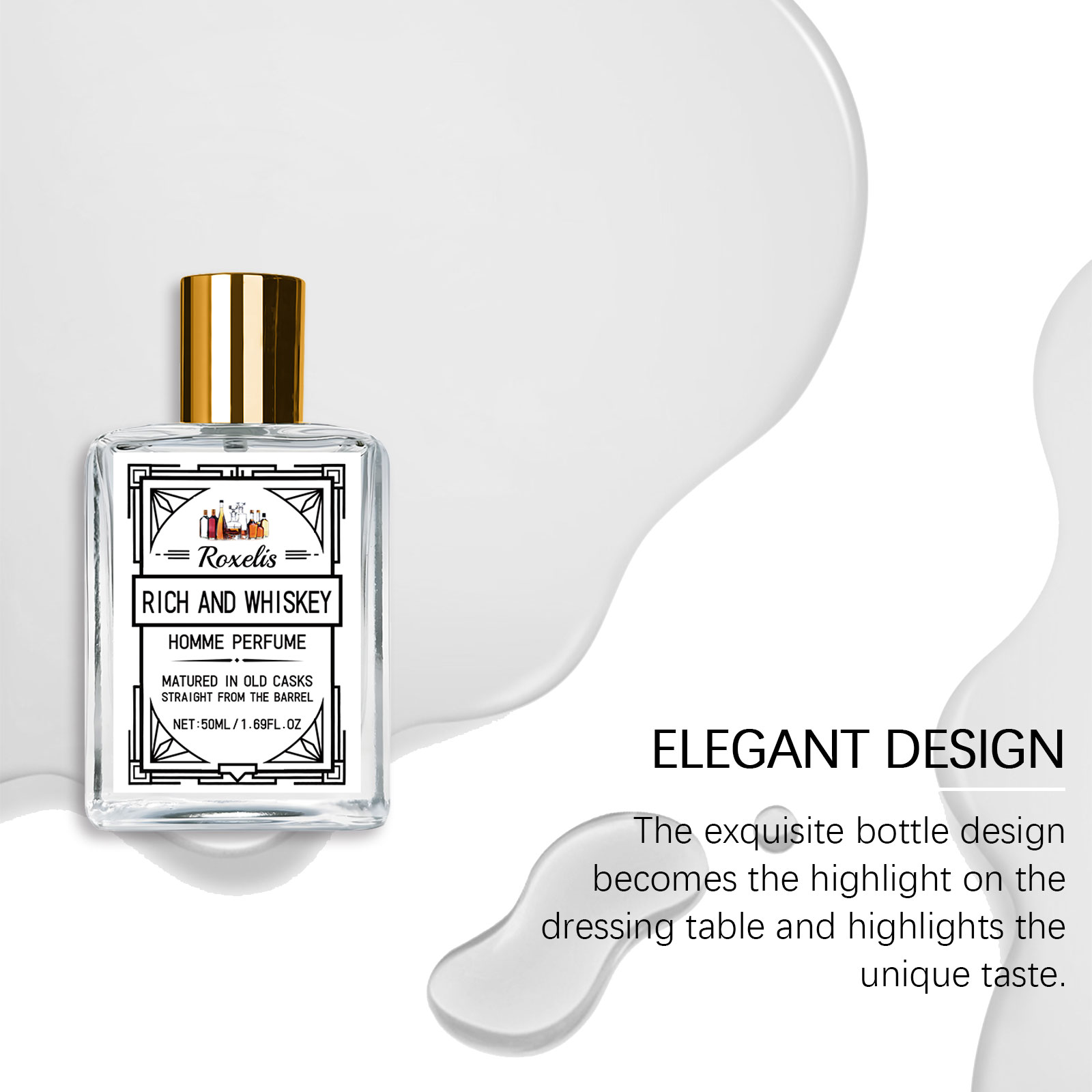 Roxelis 50ml Charm Whisky Perf – Perfume Fragrance Free recenzja i cena